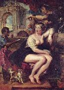 Peter Paul Rubens Bathseba am Brunnen oil painting